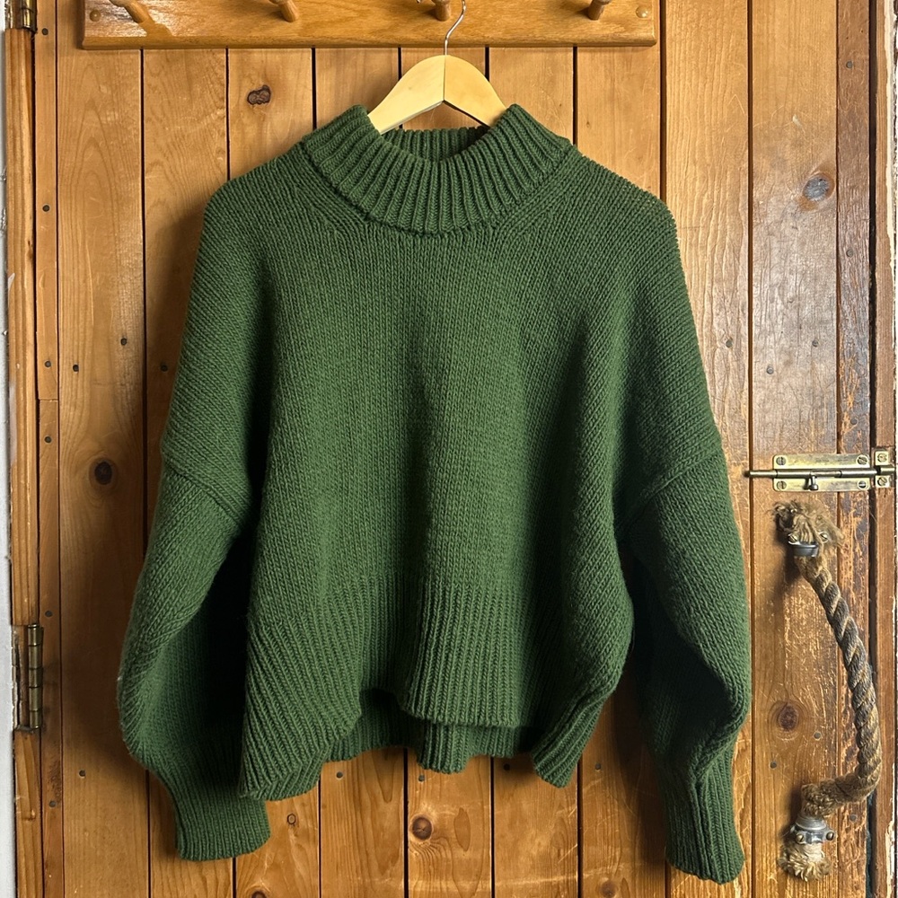 NWT Babaa No. 15 Jumper in Forest - One Size - Picture 1 of 11